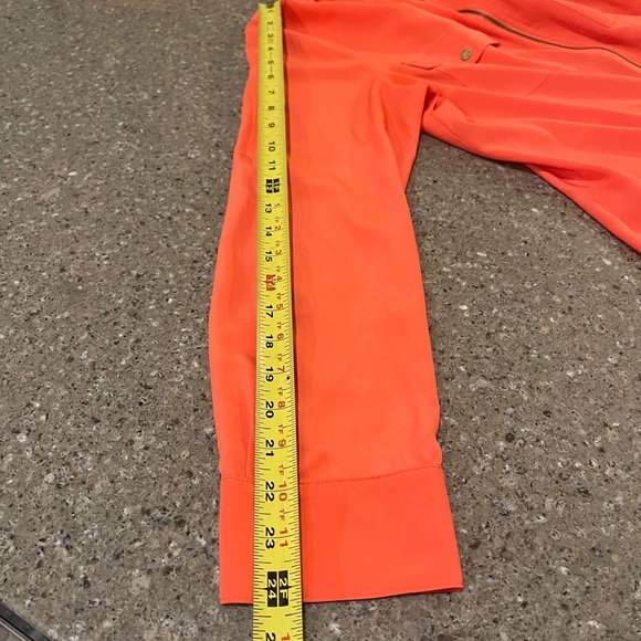 Michael Kors blouse with gold zipper and detail size LG - Picture 10 of 16